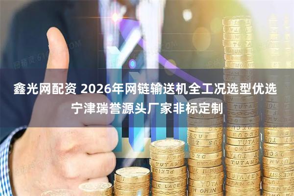 鑫光网配资 2026年网链输送机全工况选型优选 宁津瑞誉源头厂家非标定制